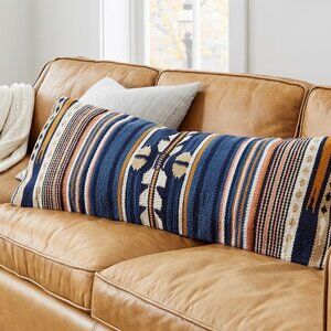 West Elm Woven Baja Lumbar Pillow Cover